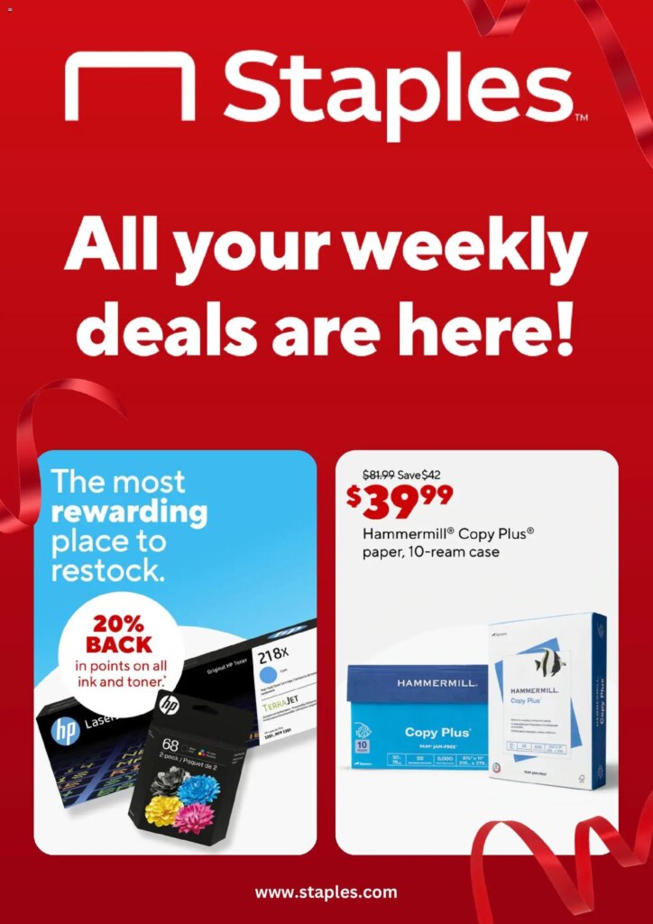Staples Weekly Ad This Week: Hot Deals from May 31 to June 7 2026