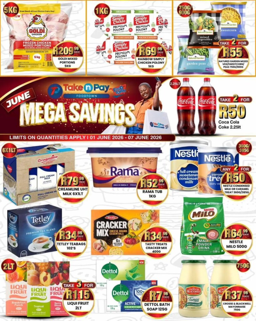 Take n Pay Specials: Unmissable Savings This Week from 01 June 2026!