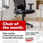 Staples flyer – Chair of the month: Specials This Week from 1 June 2026