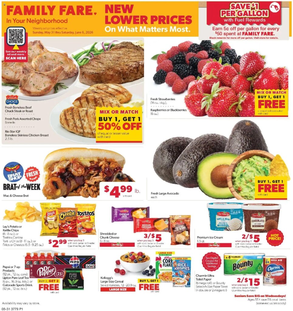 Family Fare Weekly Ad This Week: Big Savings May 31 to June 6 2026!