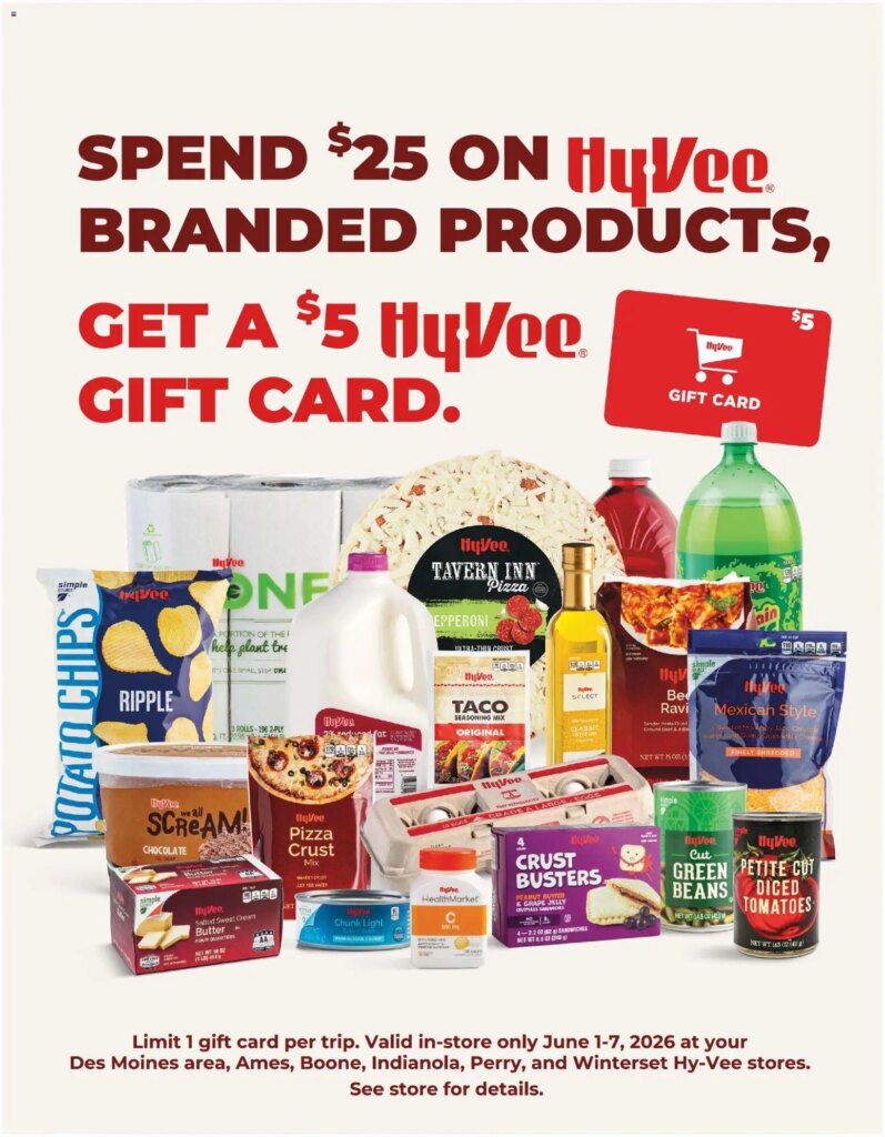 Hy-Vee Brands Sale This Week: Amazing Offers June 1 to June 7 2026
