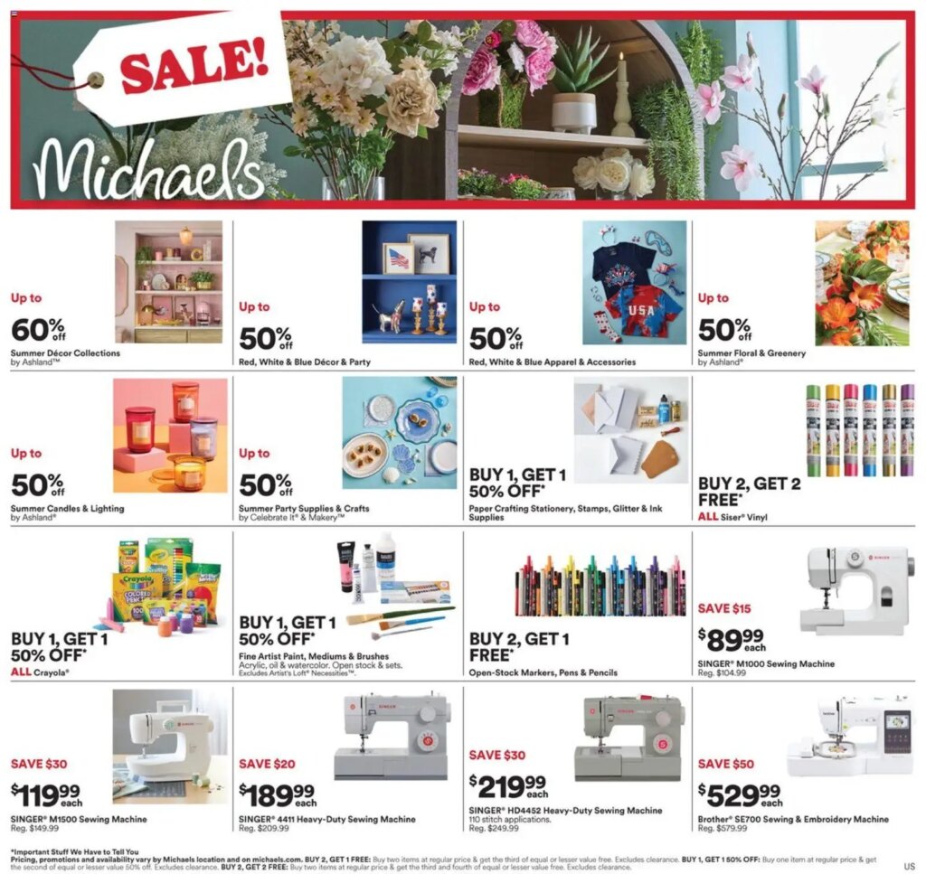 Michaels weekly flyer – Smyrna: Specials This Week 31 May 2026!