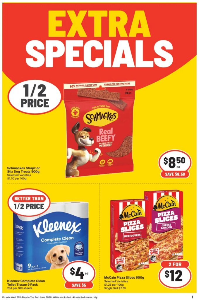 IGA Catalogue This Week: Extra Special Deals, May 27 2026
