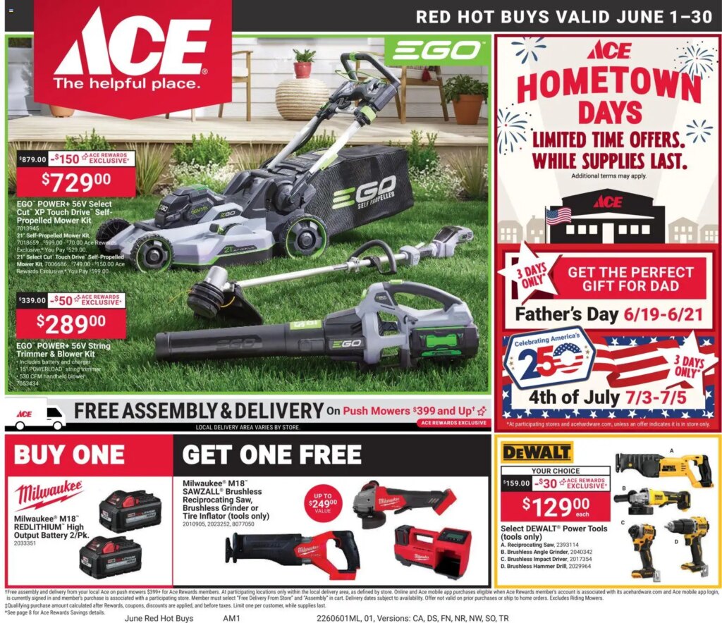 ACE Hardware Weekly Ad This Week: Exciting Deals June 1 to June 30 2026