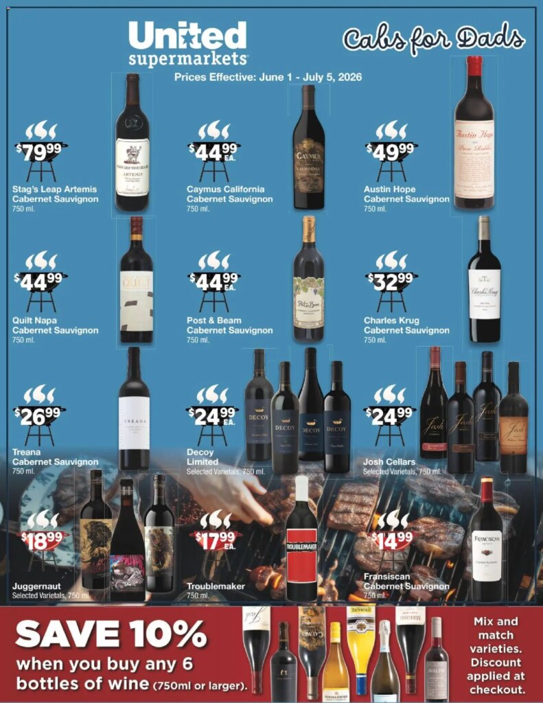 United Supermarkets June Alcohol Deals This Week June 1 to July 5 2026