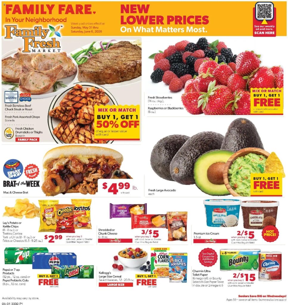 Family Fare Weekly Ad This Week: Amazing Offers May 31 to June 6 2026