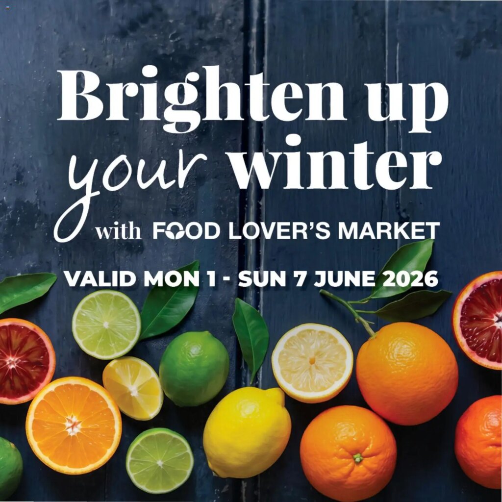 Unbeatable Food Lover’s Market Specials from 01 June 2026 | Fruit and Veg