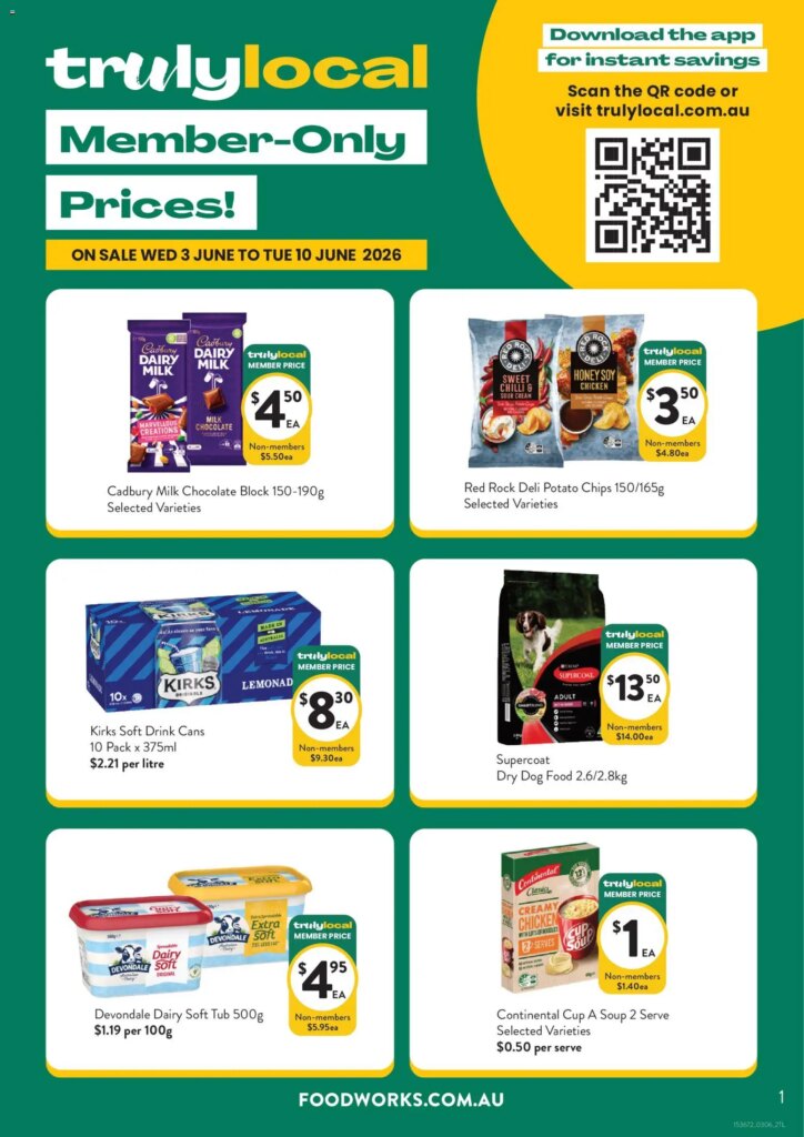 Foodworks Catalogue This Week: Special Offers for June 3 2026!