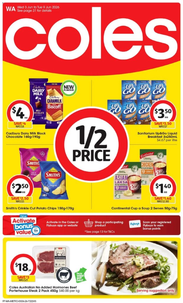 Coles catalogue WA: Savings & Deals This Week, June 3 2026 1 Coles catalogue WA: Savings & Deals This Week, June 3 2026
