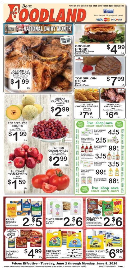 Foodland Weekly Ad This Week: Hot Offers from June 2 to June 8 2026!