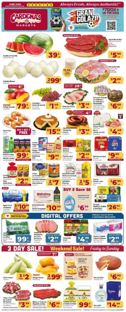 Cardenas Weekly Ad This Week: Exciting Offers June 3 to June 9 2026
