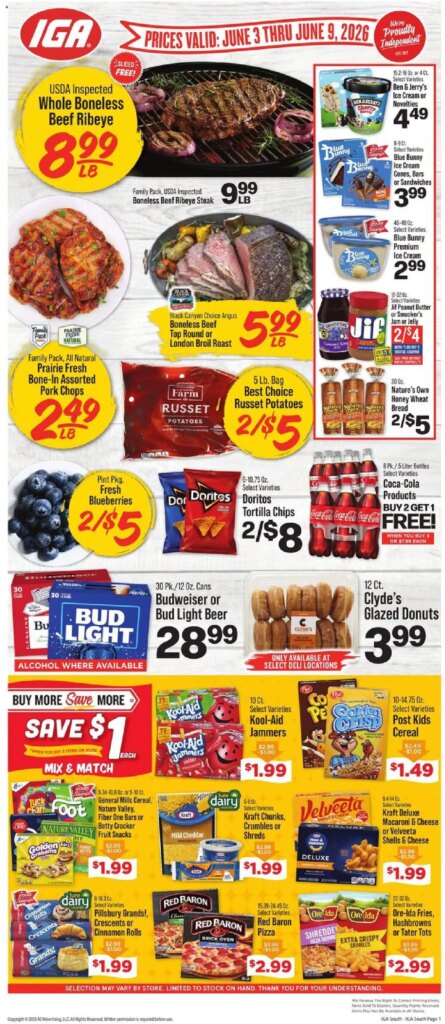 IGA Weekly Ad This Week: Amazing Deals June 3 to June 9 2026