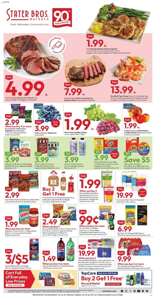 Unbeatable Stater Bros Weekly Ad This Week June 3 to June 9 2026