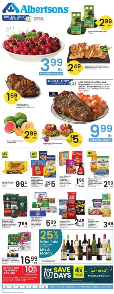Albertsons Weekly Ad This Week: Exciting Deals June 3 to June 9 2026