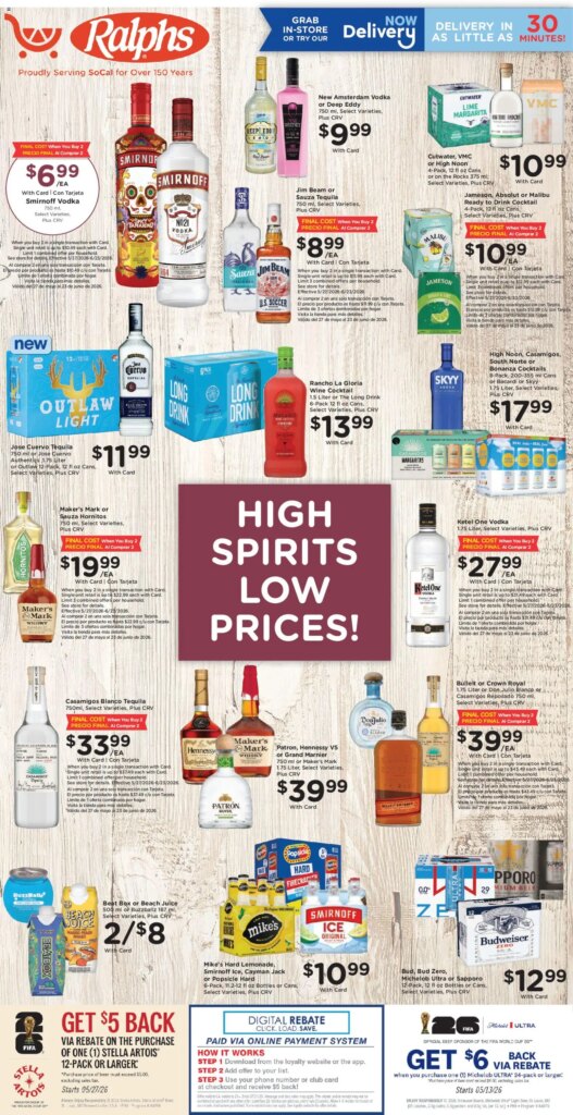 Ralphs Adult Beverage Deals June 3 to June 9 2026 – Shop This Week!