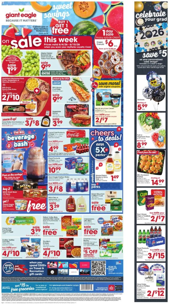 Giant Eagle Ad This Week: Unmissable Offers June 4 to June 10 2026