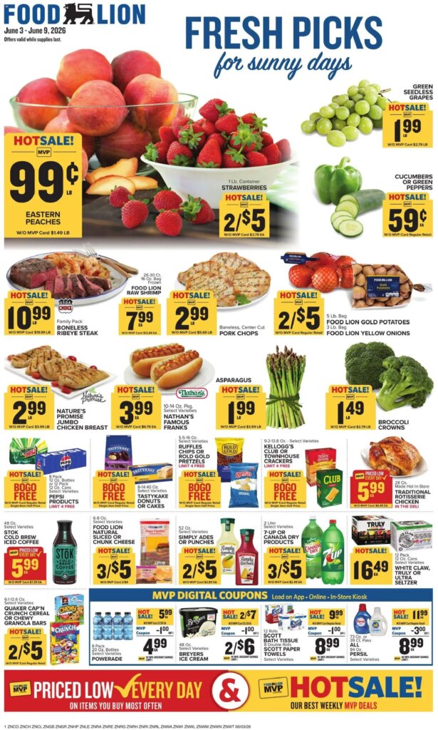 Food Lion Weekly Ad This Week: June 3 to June 9 2026 Savings Inside!