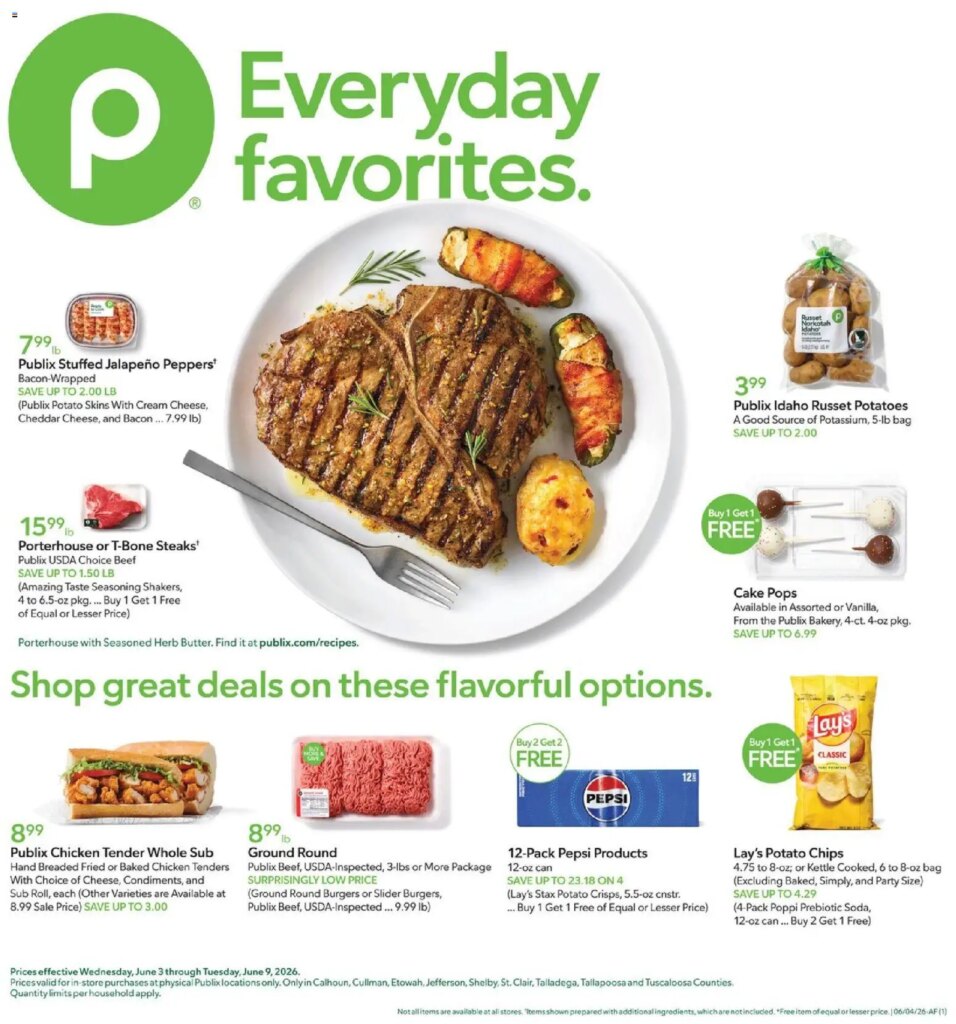 Catch the Best Publix Weekly Ad Deals June 3 to June 9 2026!