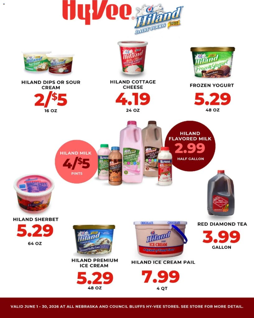 HyVee Hiland Flyer Savings: June 1 to June 30 2026 This Week!
