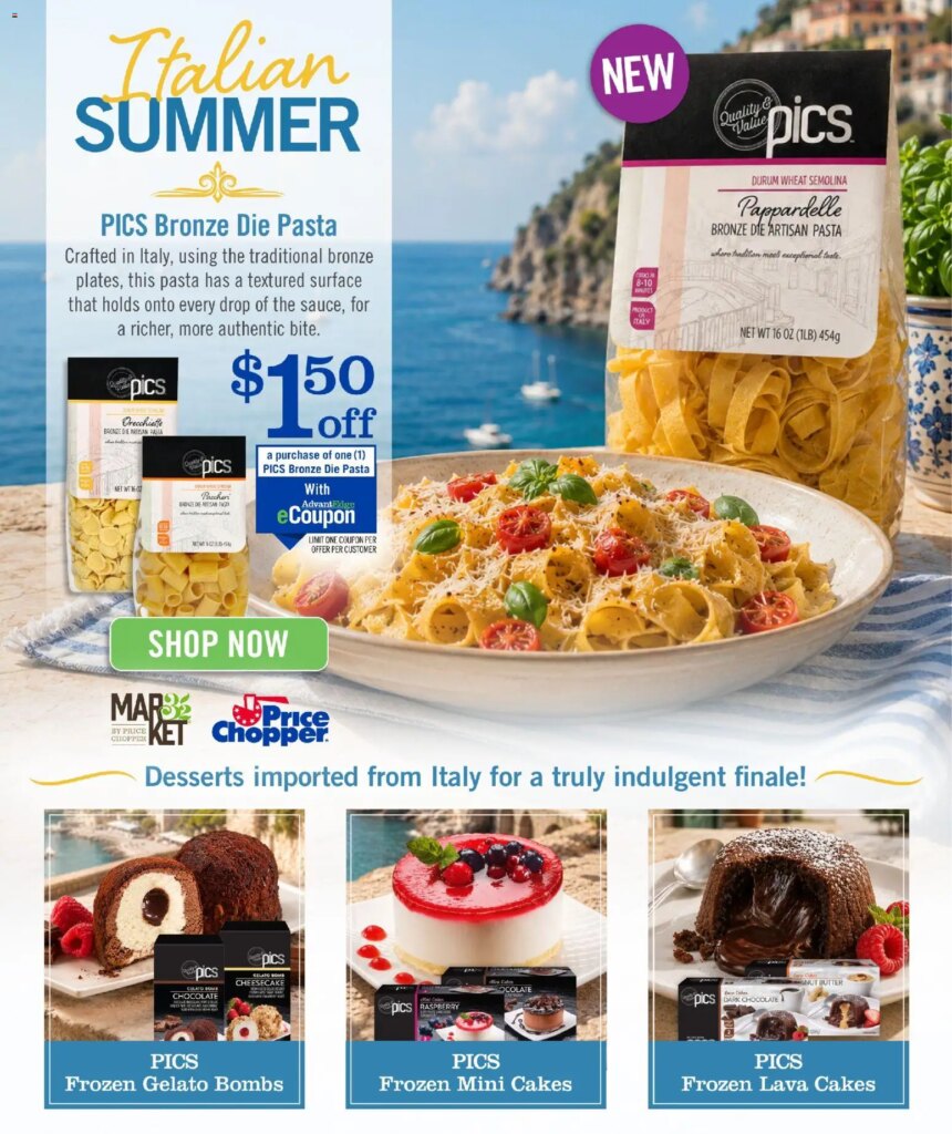 Price Chopper Italian Summer Deals June 1 to June 30 2026 This Week