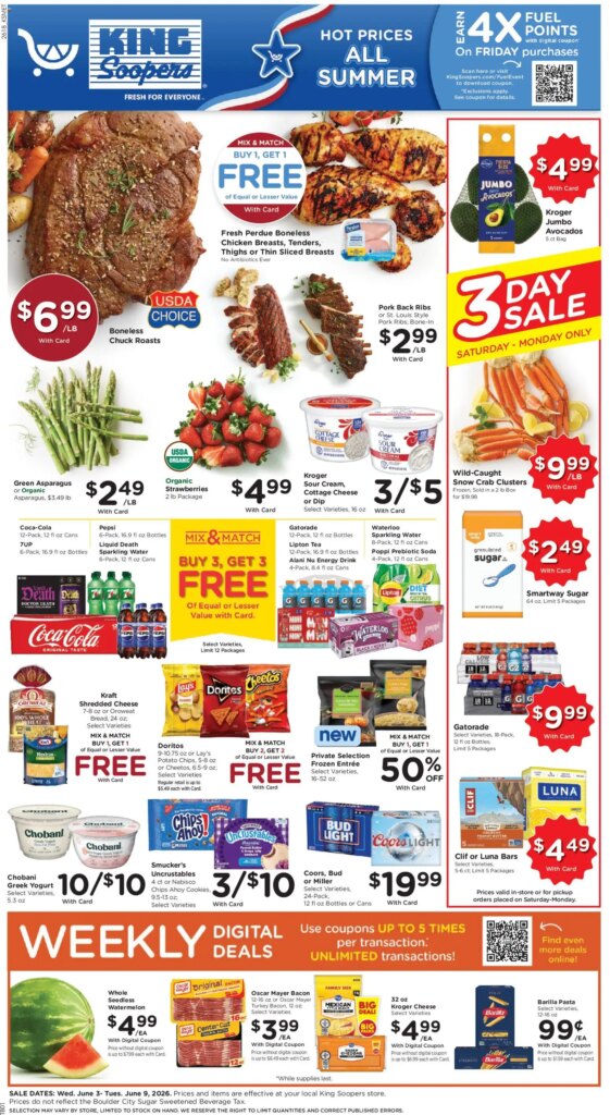 King Soopers Ad This Week: June 3 to June 9 2026 – Exciting Offers Await!