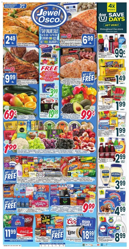 Jewel Osco Weekly Ad This Week: Incredible Offers June 3 to June 9 2026