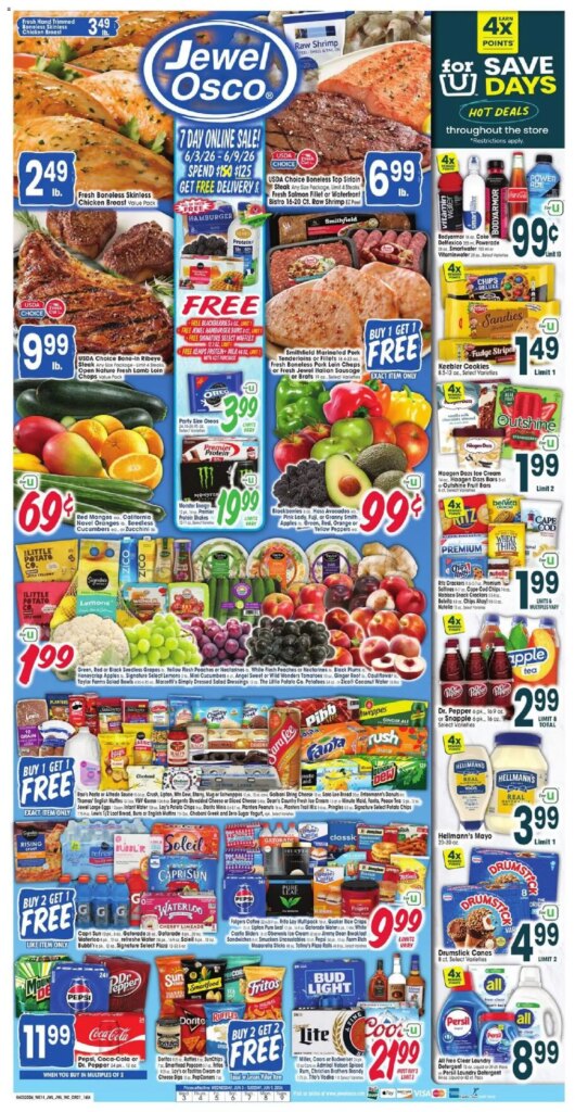 Jewel Osco Weekly Ad This Week: Incredible Offers June 3 to June 9 2026