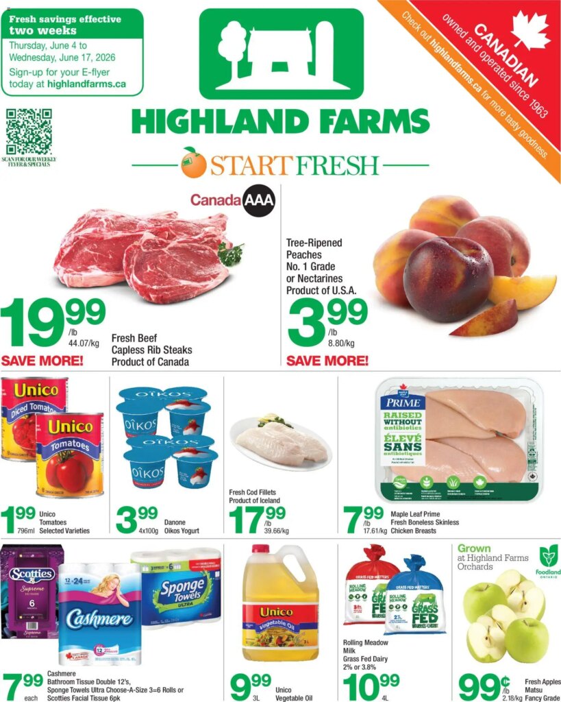 Highland Farms Weekly Flyer: Specials This Week from 4 June 2026