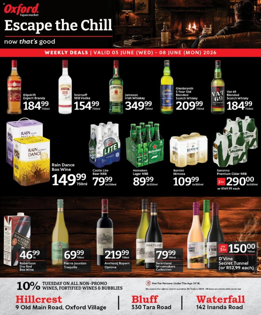 Exciting Oxford Freshmarket Liquormarket Deals for 3 June 2026!