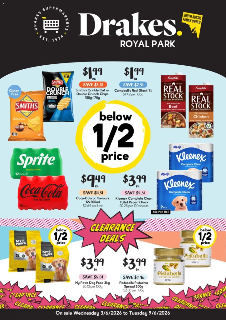 Drakes Royal Park Weekly Specials Catalogue This Week – June 3 2026 Deals!