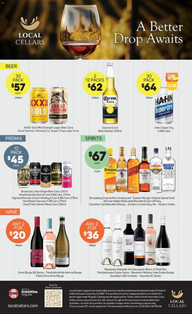 Foodland Local Cellars Catalogue This Week: June 3 2026 Special Offers!