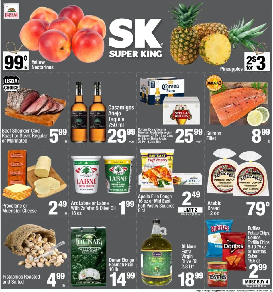 Super King Savings This Week: June 3 to June 9 2026
