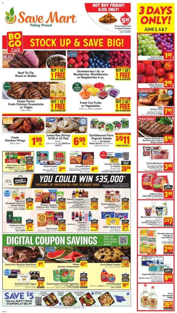 Save Mart Weekly Deals June 3 to June 9 2026 – Don’t Miss Out!