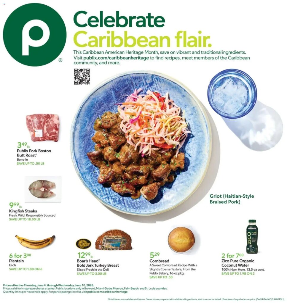 Grab Your Publix Ad This Week: June 4 to June 10 2026 Specials!