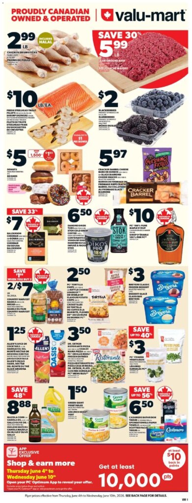 Valu Mart weekly flyer: Save Big from 4 June 2026 with Weekly Specials!