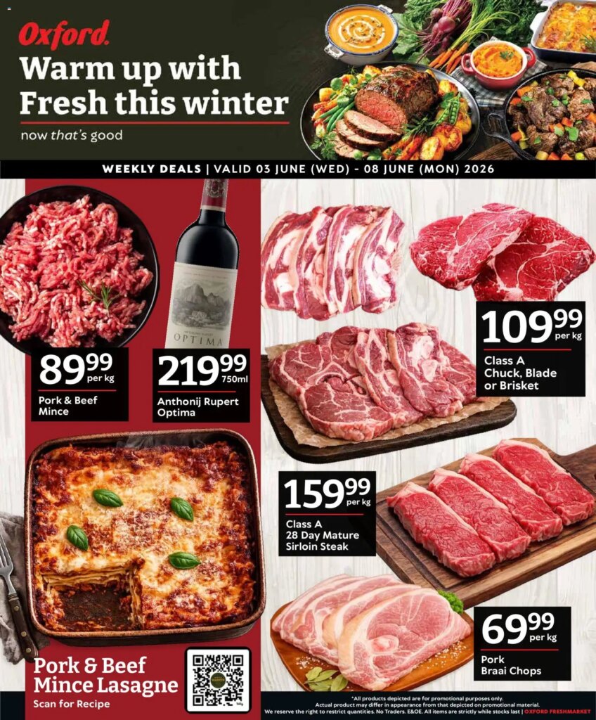 Oxford Freshmarket Specials: Get Your Deals from 3 June 2026 This Week!