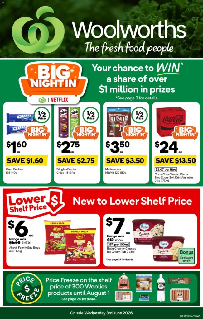 Woolworths Catalogue This Week: June 3 Specials & Savings!