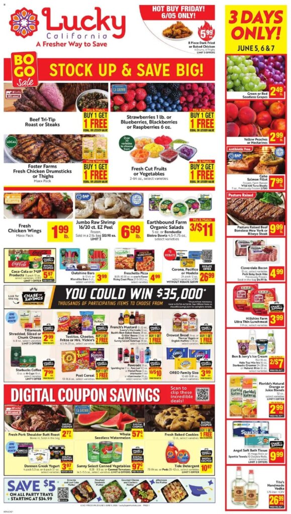 Grab Lucky Supermarkets Weekly Offers June 3 to June 9 2026! 8 Grab Lucky Supermarkets Weekly Offers June 3 to June 9 2026!