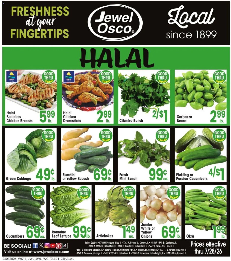 Jewel Osco Specialty Publication Deals June 3 to July 28 2026 This Week