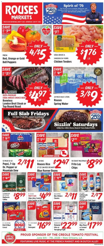 Rouses Weekly Ad This Week: Hot Deals From June 3 to June 10 2026