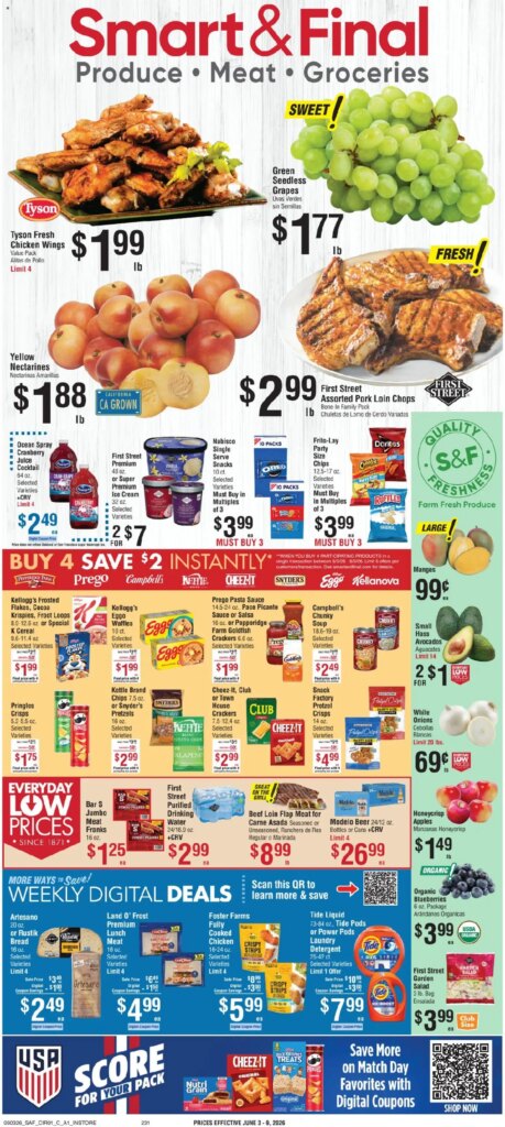 Smart & Final Weekly Ad This Week: Hot Deals June 3 to June 9 2026