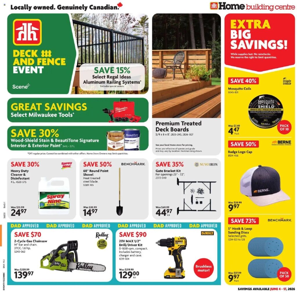 Home Hardware flyer – NL: Specials This Week from 4 June 2026!