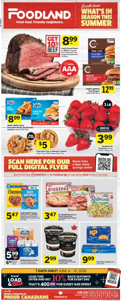 Foodland Weekly Flyer: Unmissable Specials This Week from 04 June 2026!