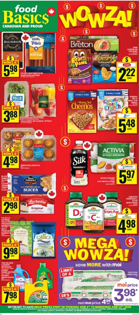 Food Basics weekly flyer – Ajax: Specials This Week from 4 June 2026