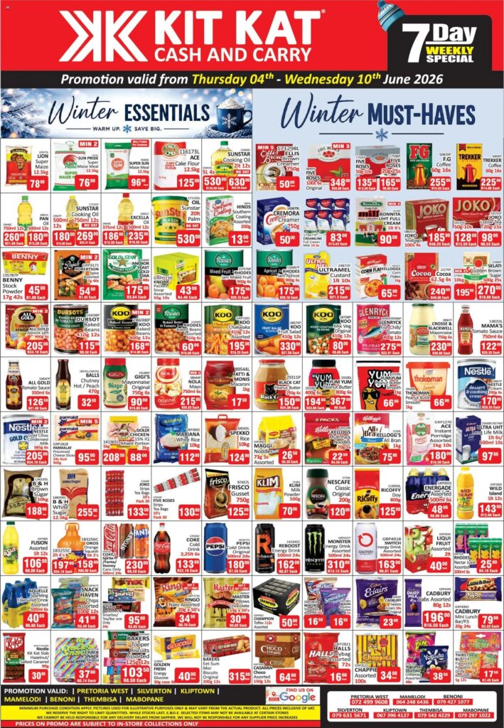 Get Exciting KIT KAT Cash & Carry Specials from 04 June 2026!
