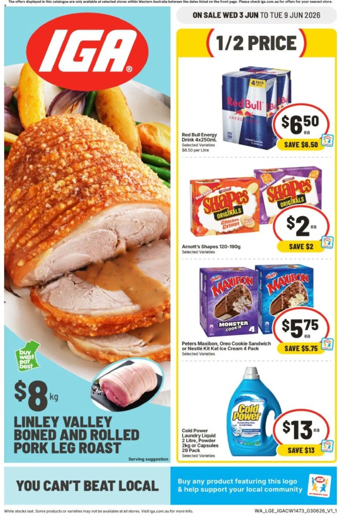 IGA catalogue WA: Special Offers This Week, June 3 2026