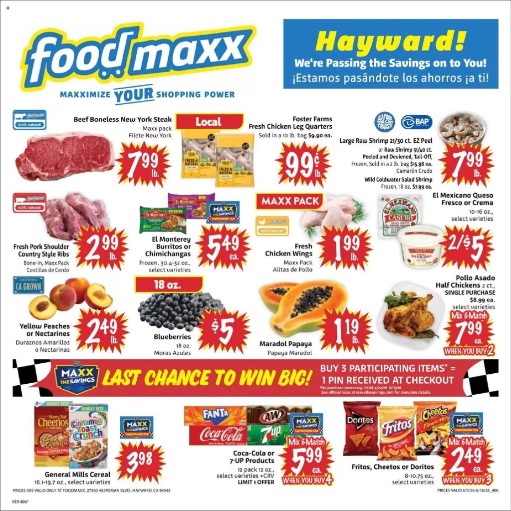 FoodMaxx Weekly Ad This Week: Incredible Deals June 3 to June 16 2026