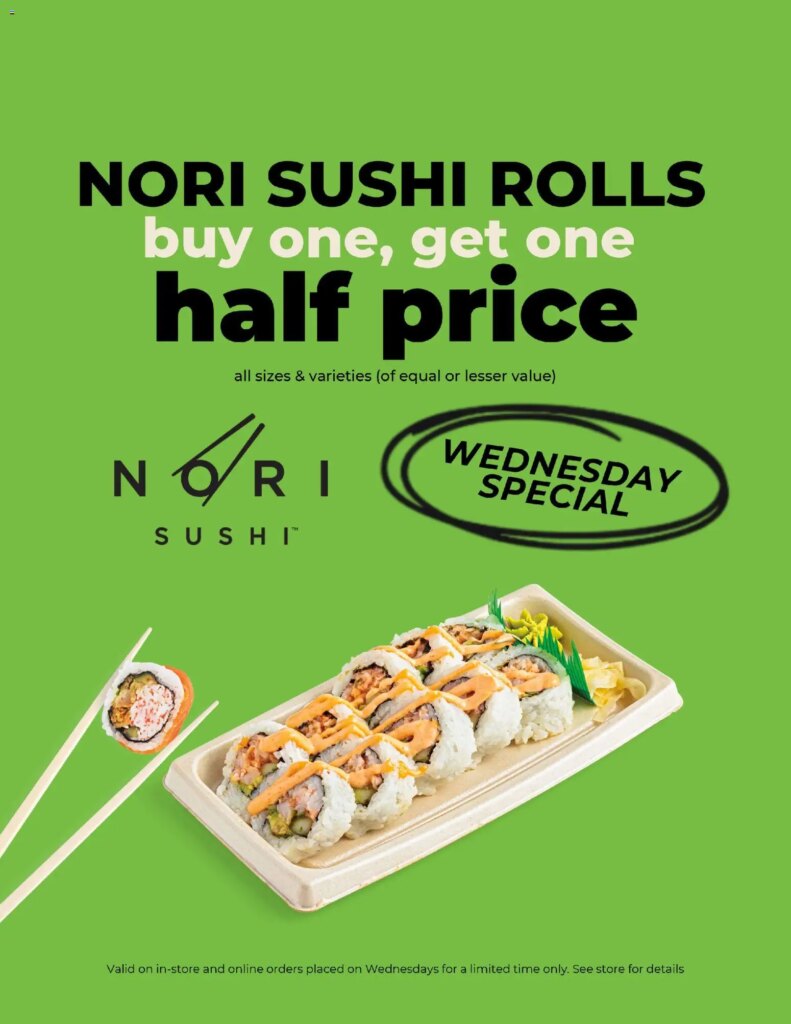 HyVee Sushi Specials This Week: June 2 to June 29 2026