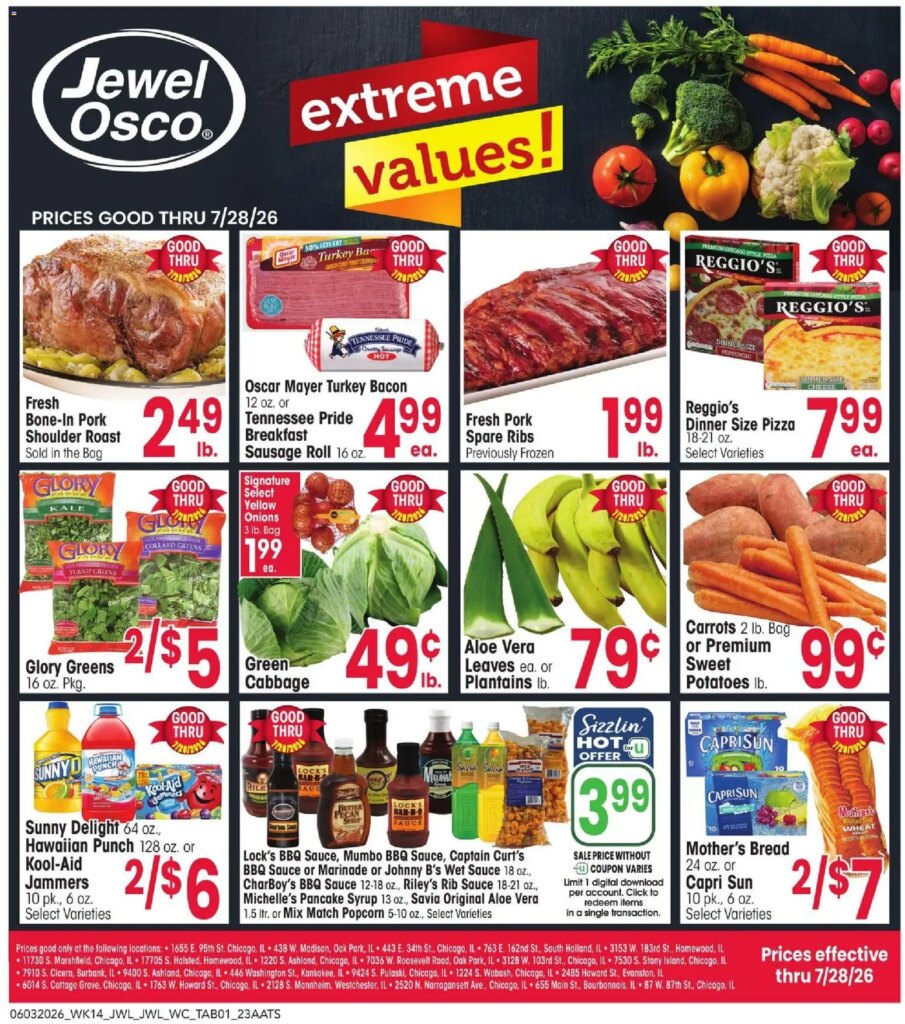 Jewel Osco Ad This Week: Amazing Savings June 3 to July 28 2026