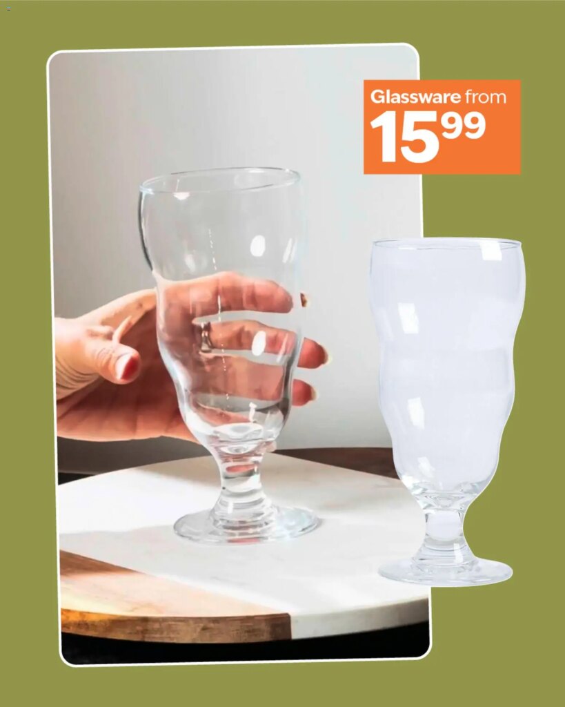 Grab Your Savings at Sheet Street Glassware: Special This Week, 3 June 2026!